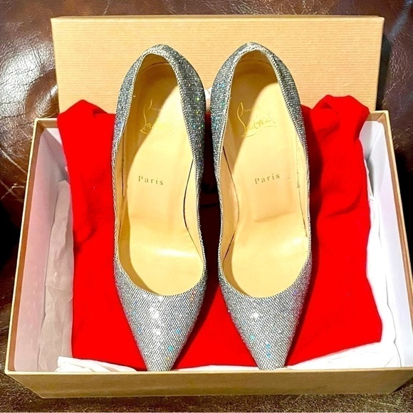 Christian Louboutin iconic ‘So Kate’ starburst discoball sky high 120mm EU37 - Picture 5 of 12